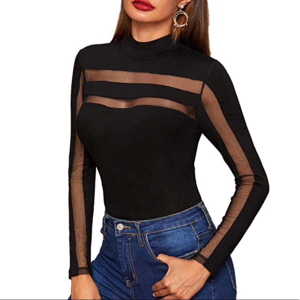 New mesh inserts bodysuit L - Picture 4 of 5